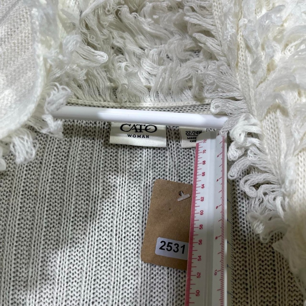 Vintage Cato Knit Duster - Picture 6 of 6